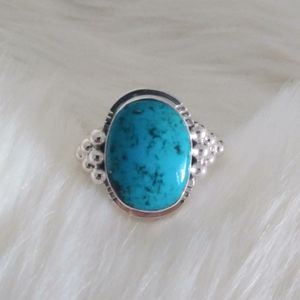 Turquoise Sterling Navajo Native American ring